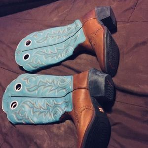 Tony Lama buckaroo boots worn once size 9